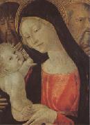 The virgin and Child between John the Baptist and Anthony (mk05) Neroccio di Bartolomeo